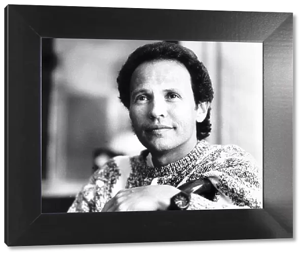 Billy Crystal actor April 1988 head & shoulders picture taken at Claridges