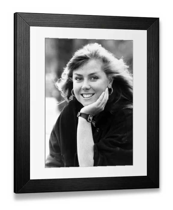 Framed Print : Charlene Fenn Actress who starred in Neighbours the Australian Soap opera Framed Print : Charlene Fenn Actress who starred in Neighbours the Australian Soap opera