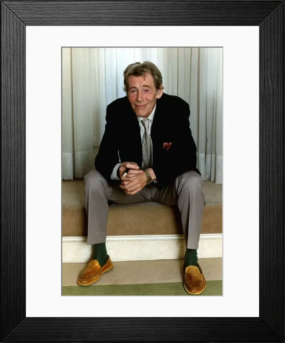 Framed Print : Peter O Toole actor - December 1988 DBase Framed Print : Peter O Toole actor - December 1988 DBase
