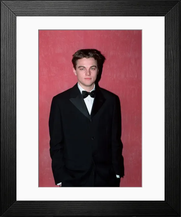 Framed Print : Leonard Dicaprio Actor April 98 At the premiere of his new film The Man In The Iron Framed Print : Leonard Dicaprio Actor April 98 At the premiere of his new film The Man In The Iron