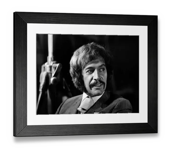 Framed Print : Peter Wyngarde actor Framed Print : Peter Wyngarde actor