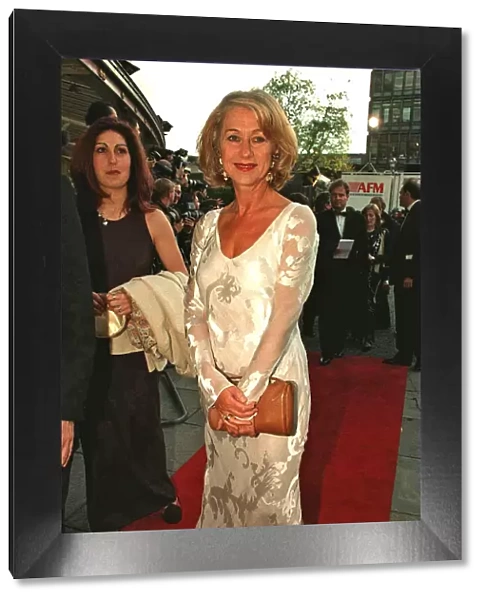 Actress Helen Mirren arrives at the Bafta awards ceremony