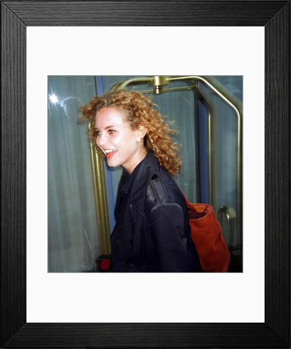 Framed Print : Tracy Shaw Coronation Street actress returns to her Manchester hotel after rumours of a