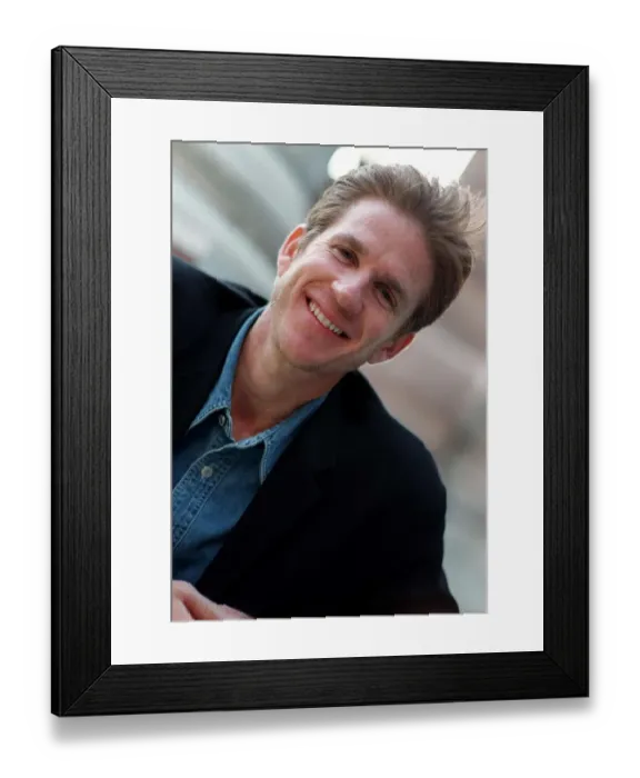 Framed Print : Matthew Modine Actor in London September 1997