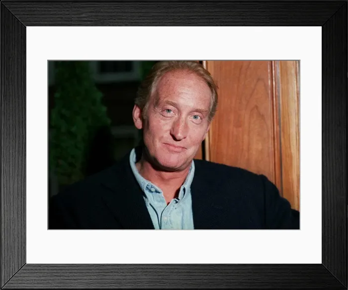 Framed Print : Charles Dance actor in London today