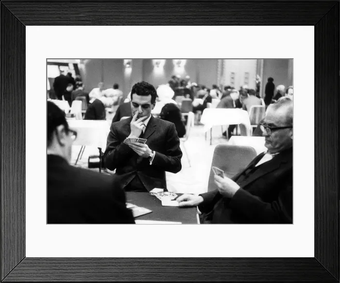 Framed Print : Omar Sharif Actor during the Guardian Bridge Contest, April 1966 Framed Print : Omar Sharif Actor during the Guardian Bridge Contest, April 1966