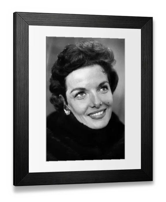 Framed Print : Jane Russell American Film actress September 1959