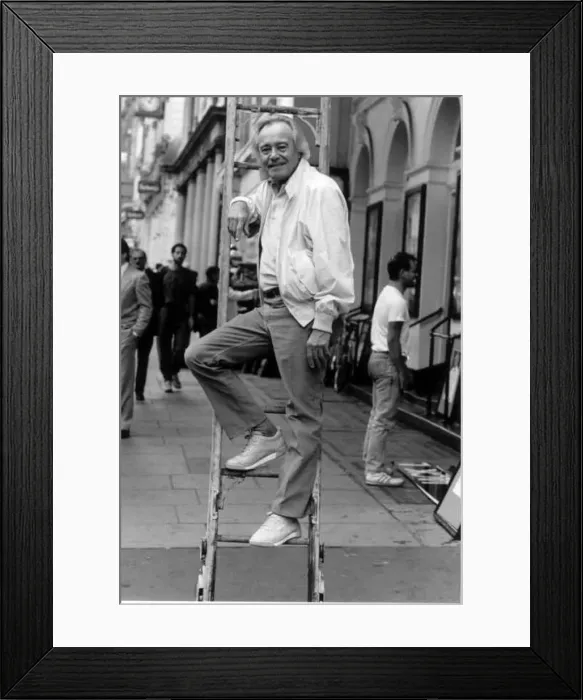 : Actor Jack Lemmon July 1986, in London for his West End debut in Long Day : Actor Jack Lemmon July 1986, in London for his West End debut in Long Day