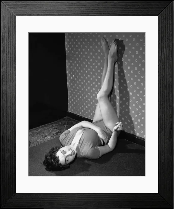 Framed Print : Actress Carole Ann Ford (17) who, as the character Susan