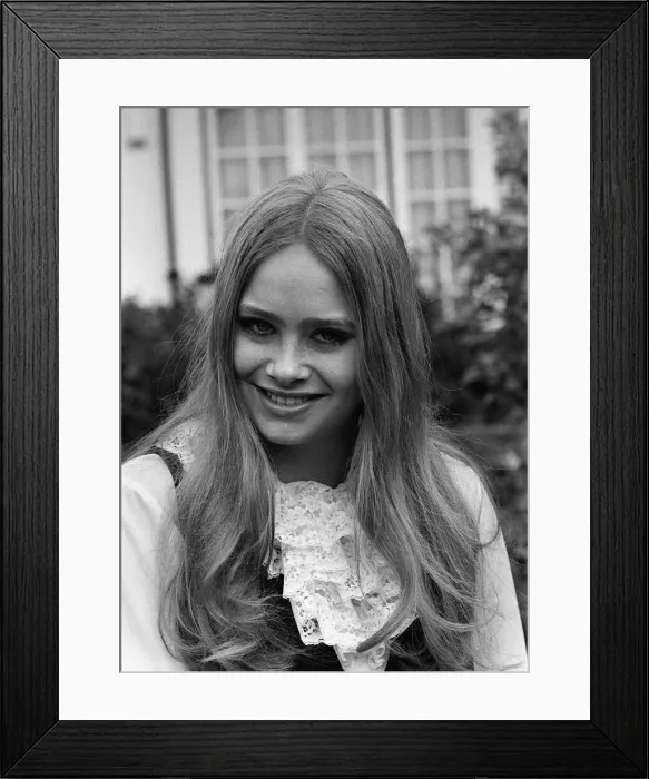 Framed Print : Actress Linda Hayden 1969