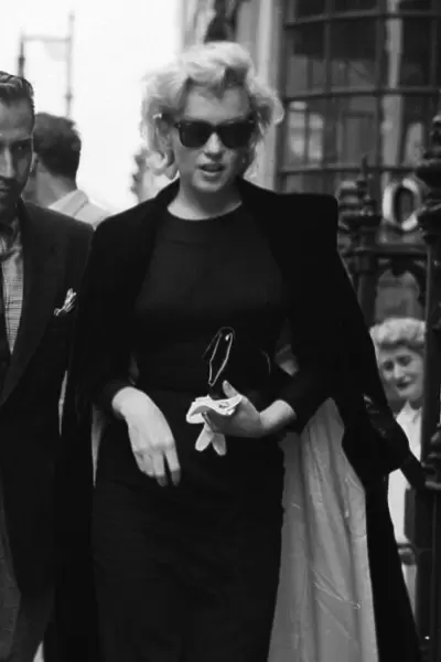 Marilyn Monroe in London July 1956