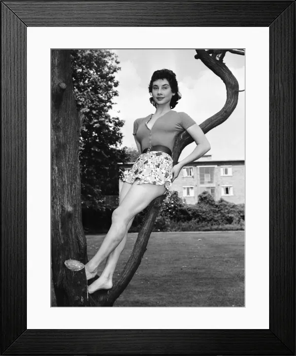 Framed Print : Actress Carole Ann Ford (17) who, as the character Susan Framed Print : Actress Carole Ann Ford (17) who, as the character Susan