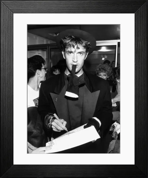 Framed Print : Rupert Everett British actor. October 1987 Framed Print : Rupert Everett British actor. October 1987