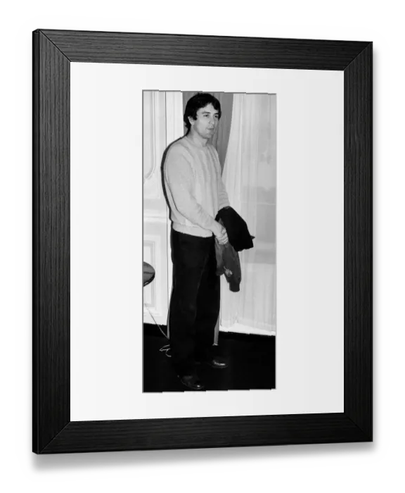 Framed Print : Robert De Niro American actor, 1981