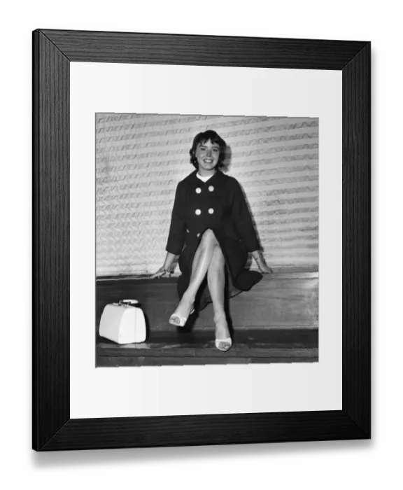 Framed Print : Actress Janet Munro September 1958