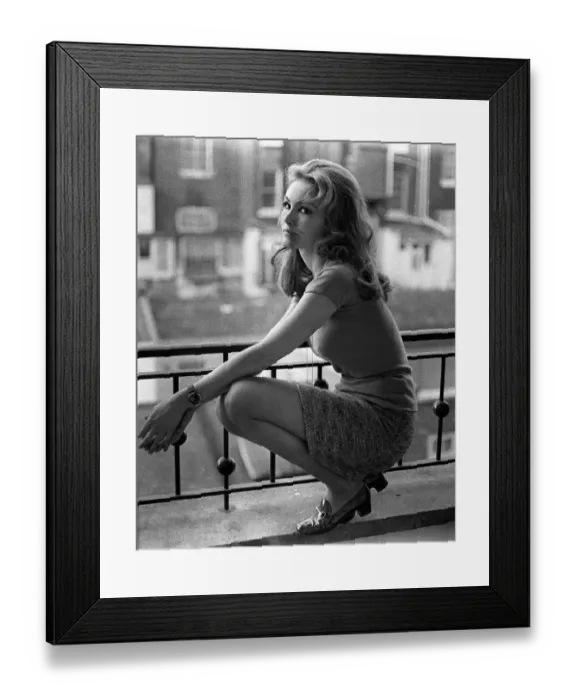 Framed Print : Actress Julie Newmar who played Catwoman in the Batman TV series 1968 Framed Print : Actress Julie Newmar who played Catwoman in the Batman TV series 1968