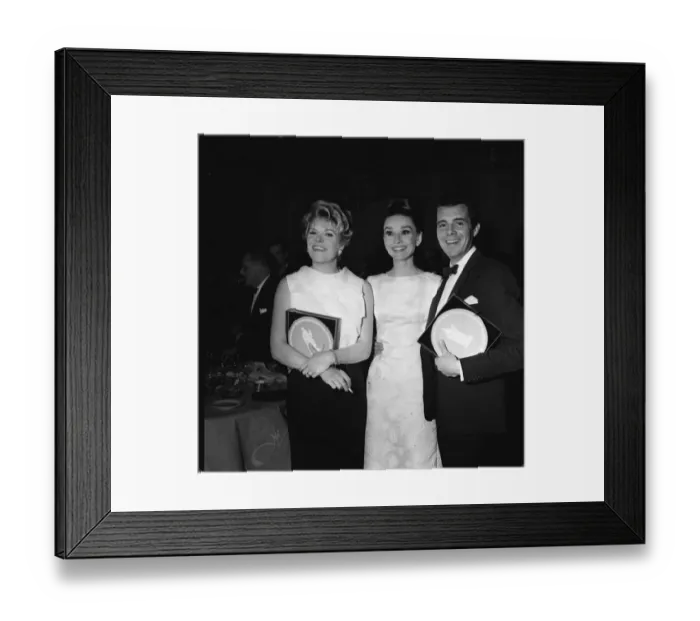 Framed Print : British Film Academy Awards April 1964 Rachel Roberts