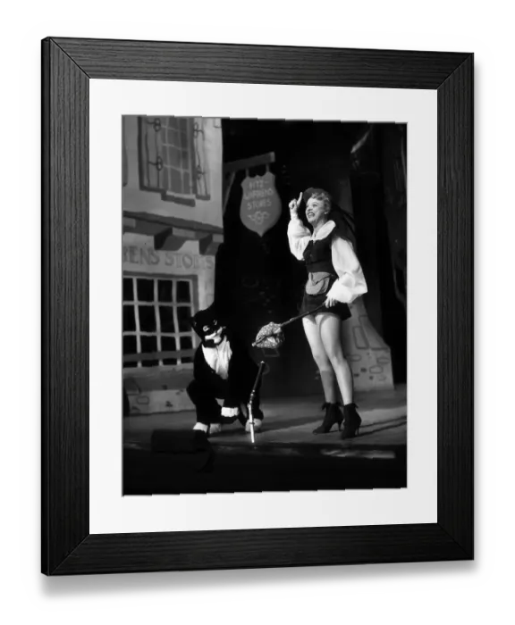 Framed Print : Actress Joy Nichols in Dick Whittington Panto December 1954