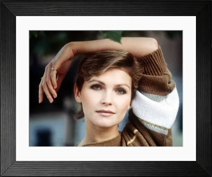 Framed Print : Fiona Fullerton British actress, November 1982 Framed Print : Fiona Fullerton British actress, November 1982