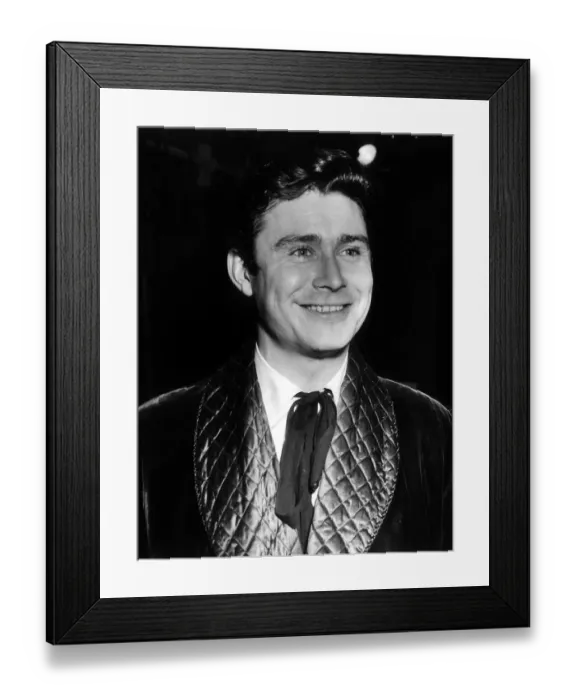 Framed Print : Actor Ronald Lewis who appears in the ABC production of Ibsens Play