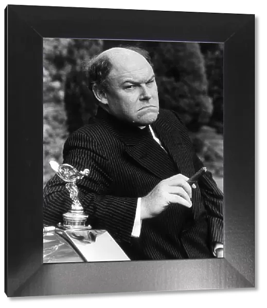 Timothy West actor in his role as Bradley Hardacre in TV Comedy Brass, September 1982