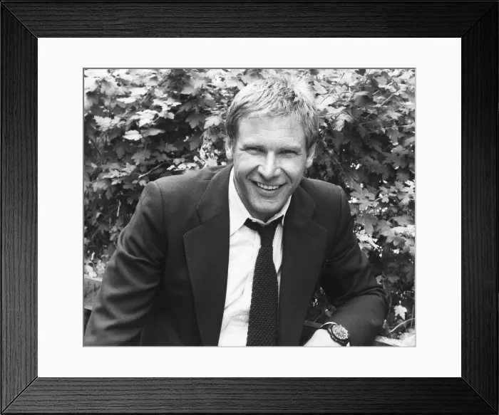 Framed Print : Harrison Ford American actor, July 1981. Harrison Ford, star of Star Wars now turns to a Framed Print : Harrison Ford American actor, July 1981. Harrison Ford, star of Star Wars now turns to a