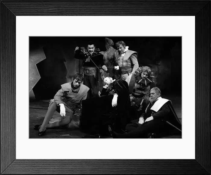 Framed Print : The Tempest April 1963 Theatre Play at The Royal Shakespeare Theatre