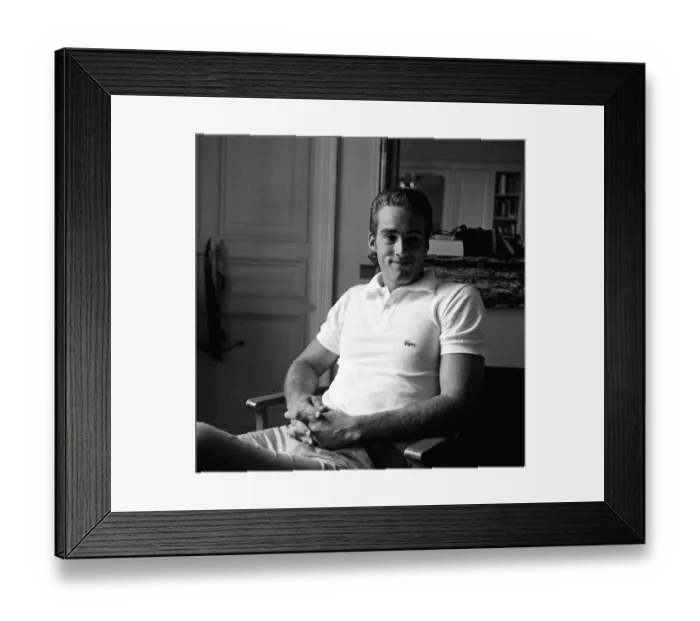Framed Print : Sean Flynn actor son of the late film star Errol Flynn Framed Print : Sean Flynn actor son of the late film star Errol Flynn