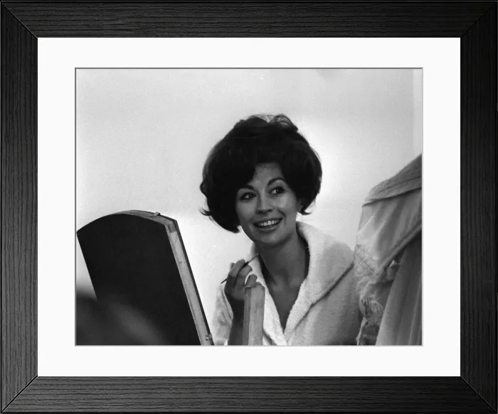 Framed Print : Actress Nanette Newman 1965 Framed Print : Actress Nanette Newman 1965