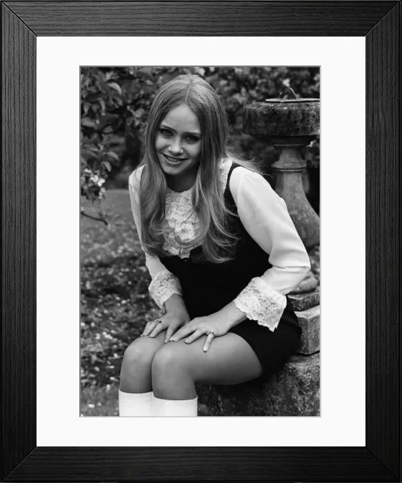 Framed Print : Actress Linda Hayden 1969 Framed Print : Actress Linda Hayden 1969