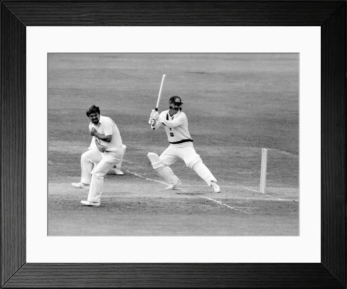 Framed Print : Cricket The Ashes England v Australia 2nd Test at lords July 1981 Australian Framed Print : Cricket The Ashes England v Australia 2nd Test at lords July 1981 Australian