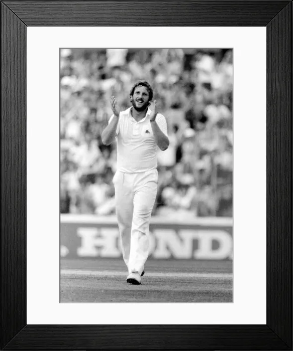 Framed Print : Cricket The Ashes England v Australia 6th Test at The Oval August 1981 ian Framed Print : Cricket The Ashes England v Australia 6th Test at The Oval August 1981 ian