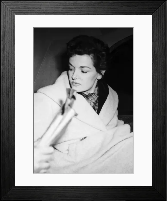 Framed Print : Jane Russel American actress October 1954 Framed Print : Jane Russel American actress October 1954