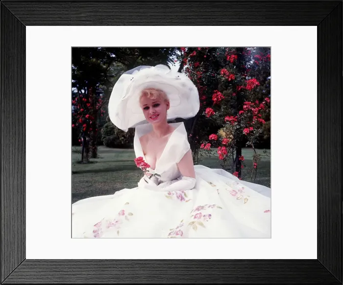 Framed Print : Actress and model Sabrina July 1957 Framed Print : Actress and model Sabrina July 1957