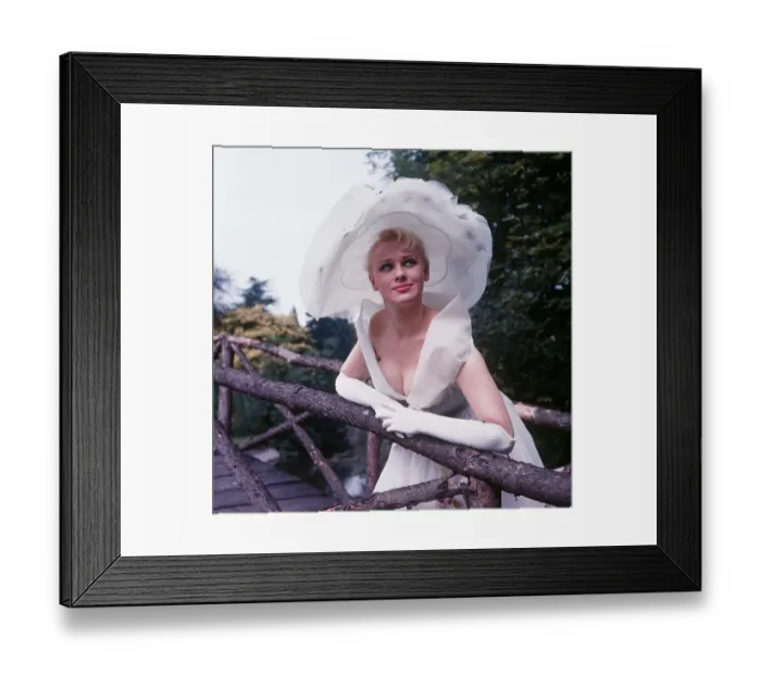 Framed Print : Actress and model Sabrina July 1957 Framed Print : Actress and model Sabrina July 1957
