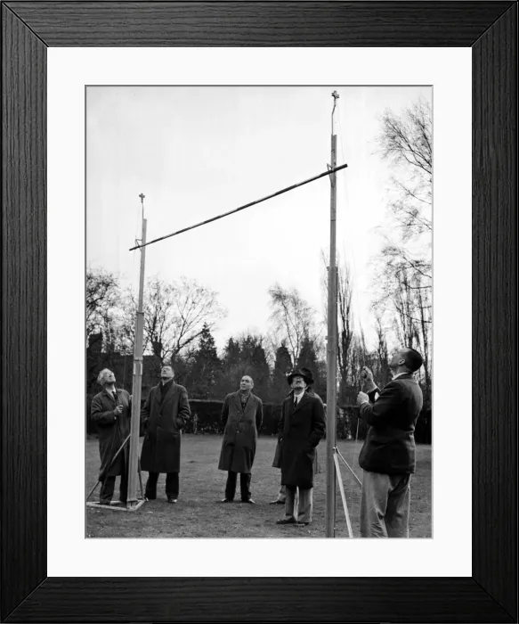 Framed Print : Olympic Games 1948 Mr Rottenburg has developed a new system for the pole Framed Print : Olympic Games 1948 Mr Rottenburg has developed a new system for the pole