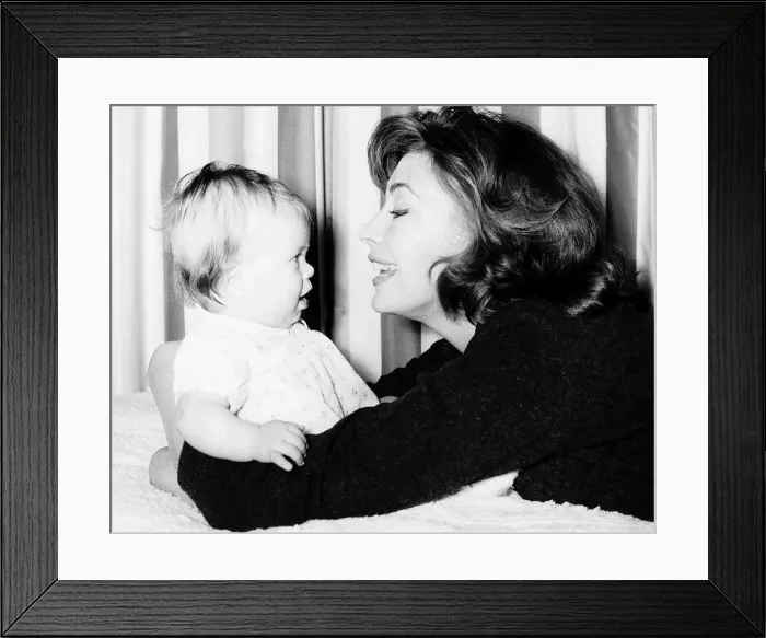Framed Print : Actress Nanette Newman (twenty three) who stars in the film Faces in the dark Framed Print : Actress Nanette Newman (twenty three) who stars in the film Faces in the dark