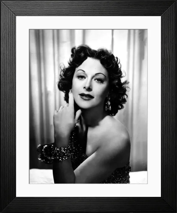 Framed Print : Hedy Lamarr actress in Lady without a Passport dbase A©Mirrorpix Framed Print : Hedy Lamarr actress in Lady without a Passport dbase A©Mirrorpix