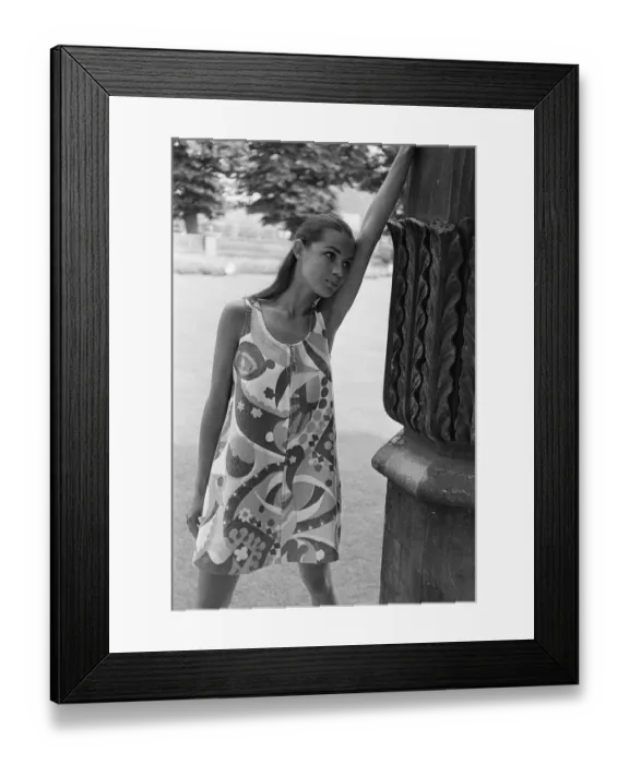 Framed Print : Actress Virginia North 1967 Played James Bond girl who married 007 in