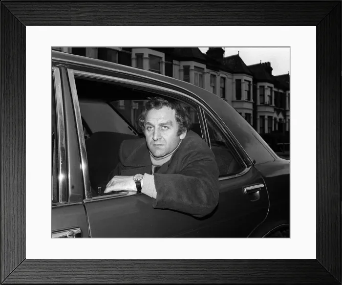 Framed Print : Actor John Thaw November 1974 Who plays the part of a detective Inspector in