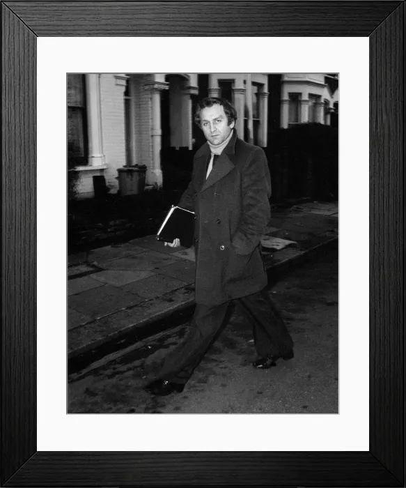 Framed Print : Actor John Thaw November 1974 Who plays the part of a detective Inspector Framed Print : Actor John Thaw November 1974 Who plays the part of a detective Inspector