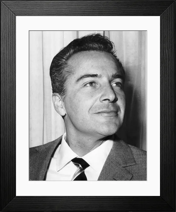 Framed Print : Rossano Brazzi Italin actor dbase Framed Print : Rossano Brazzi Italin actor dbase