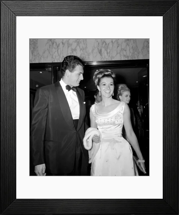 Framed Print : The VIPs Film Premiere September 1963 John Mayer Framed Print : The VIPs Film Premiere September 1963 John Mayer