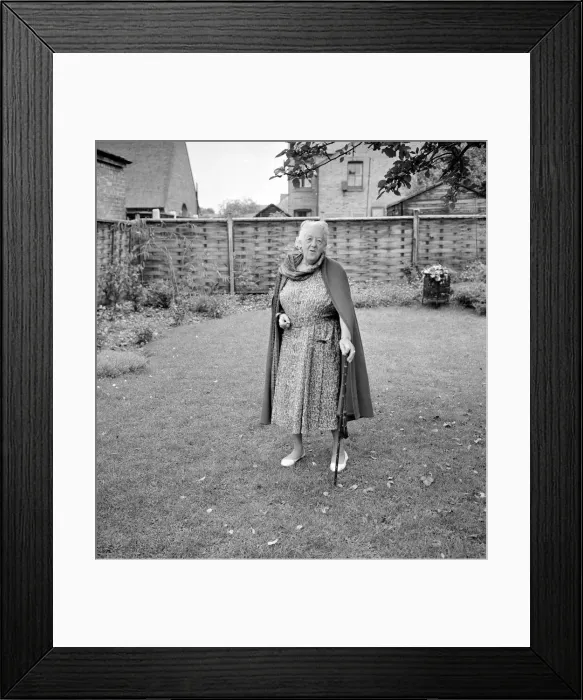 Framed Print : Actress Margaret Rutherford September 1963 Pictured at home Gerrards Cross Bucks Framed Print : Actress Margaret Rutherford September 1963 Pictured at home Gerrards Cross Bucks