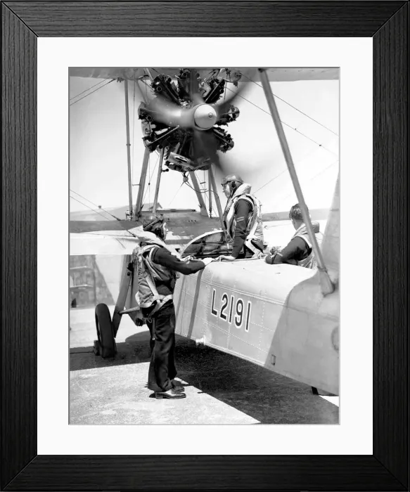 Framed Print : Fleet Air Arm Royan Naval Air Station Lee on Solent The Crew in flight suits board Framed Print : Fleet Air Arm Royan Naval Air Station Lee on Solent The Crew in flight suits board