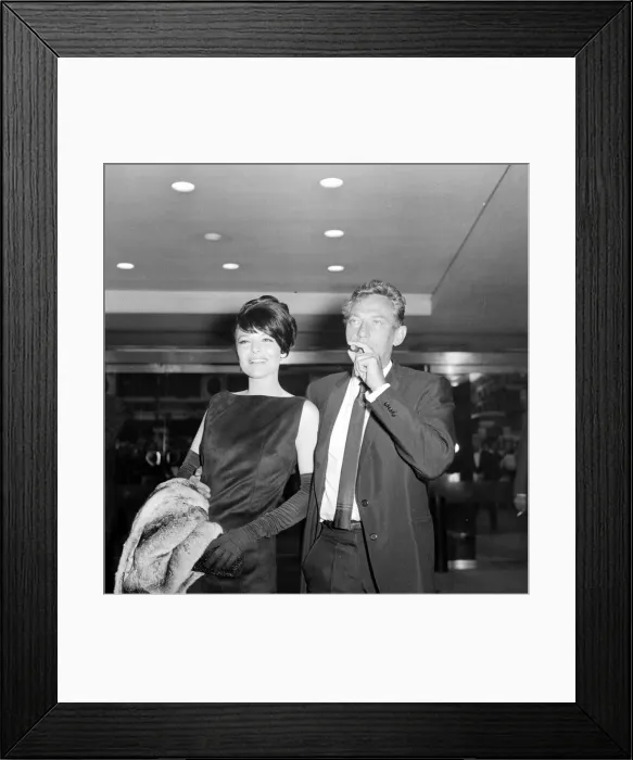 Framed Print : The Pumpkin Eater Film Premiere July 1964 Peter Finch Actor Framed Print : The Pumpkin Eater Film Premiere July 1964 Peter Finch Actor