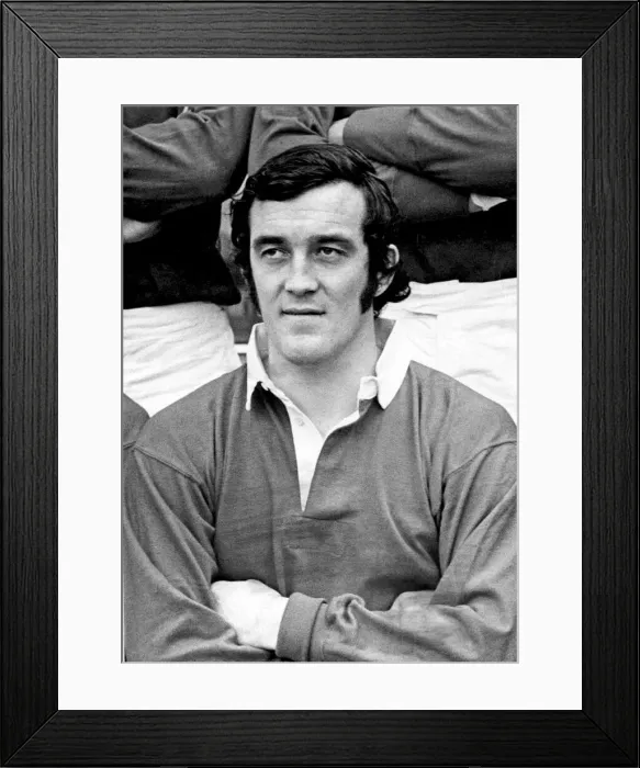 Framed Print : Rugby - Phil Bennett British Lions and Wales - March 1974