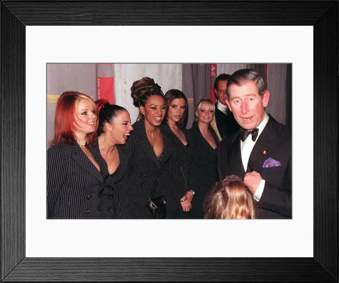 Framed Print : Spice Girls - Geri Halliwell, Mel C, Mel B, Victoria Adams Framed Print : Spice Girls - Geri Halliwell, Mel C, Mel B, Victoria Adams