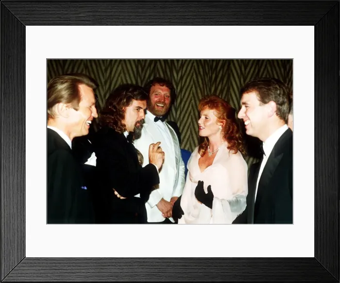 Framed Print : Duke and Duchess of York at the premiere of Musketeers Framed Print : Duke and Duchess of York at the premiere of Musketeers