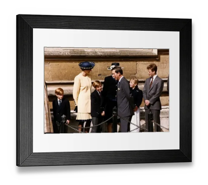 : Prince Charlesand Princess Diana with their sons Prince William : Prince Charlesand Princess Diana with their sons Prince William